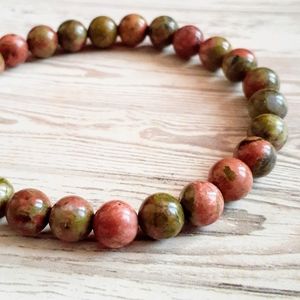 🖤3/$30🖤 Unakite Stone Bracelet